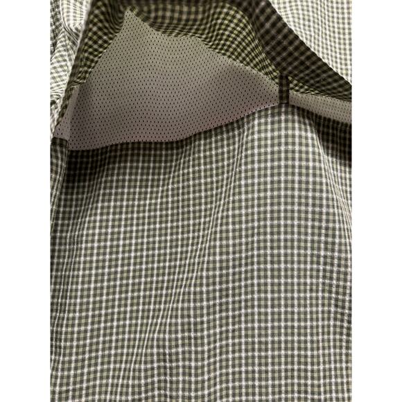 ExOfficio Buzz Off Insect Shield Long Sleeve Men's Shirt Green Plaid Large - Picture 10 of 14